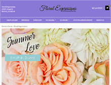 Tablet Screenshot of floralexpdenver.com